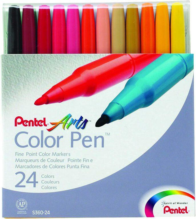 Pentel Fine Point Color Pen Set - Dance of Chaos